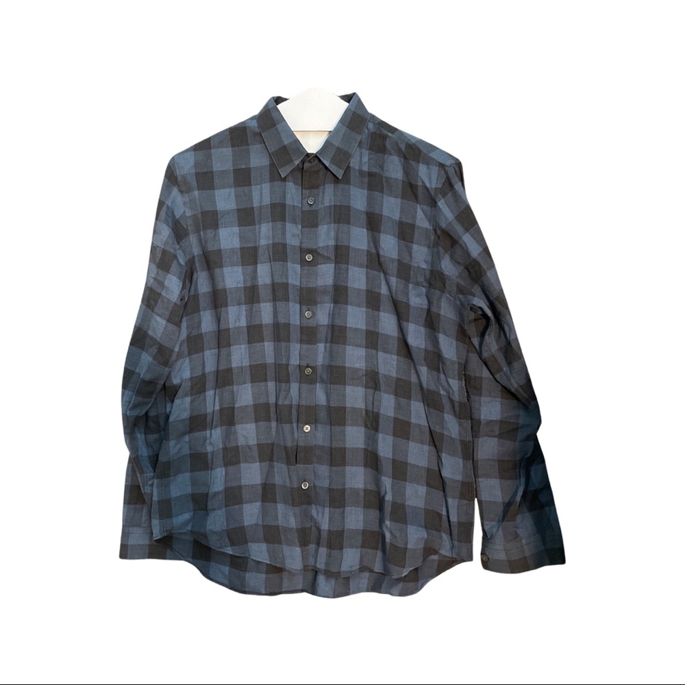 Theory button down shirt men size XL